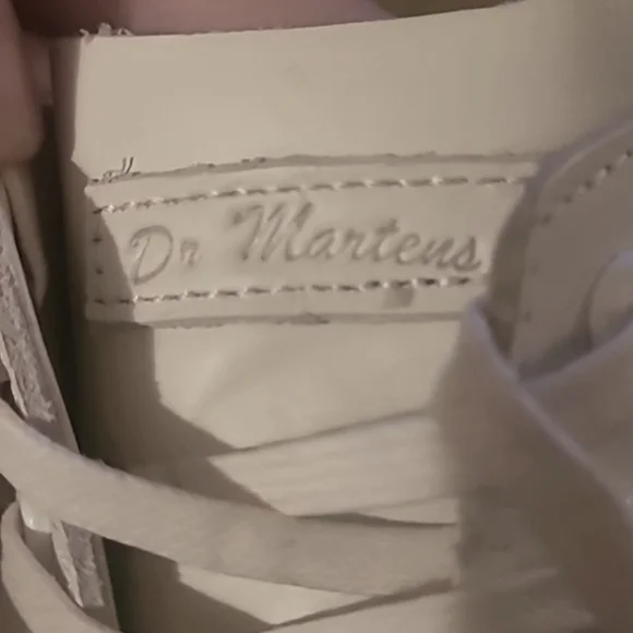 Dr. Martens Dante Venice White Leather Sneakers - Picture 9 of 13